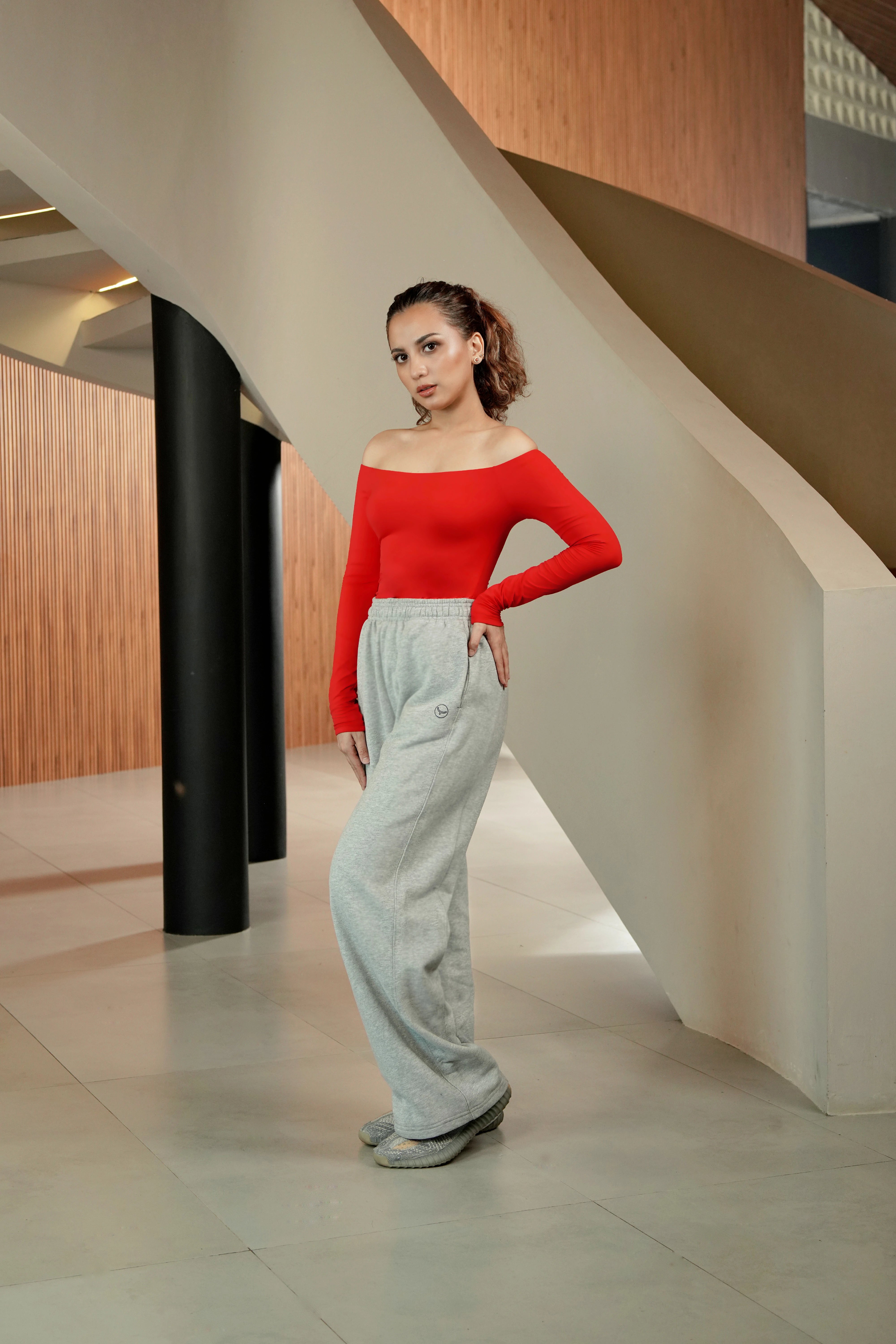 YAEL Wide Leg Sweatpants