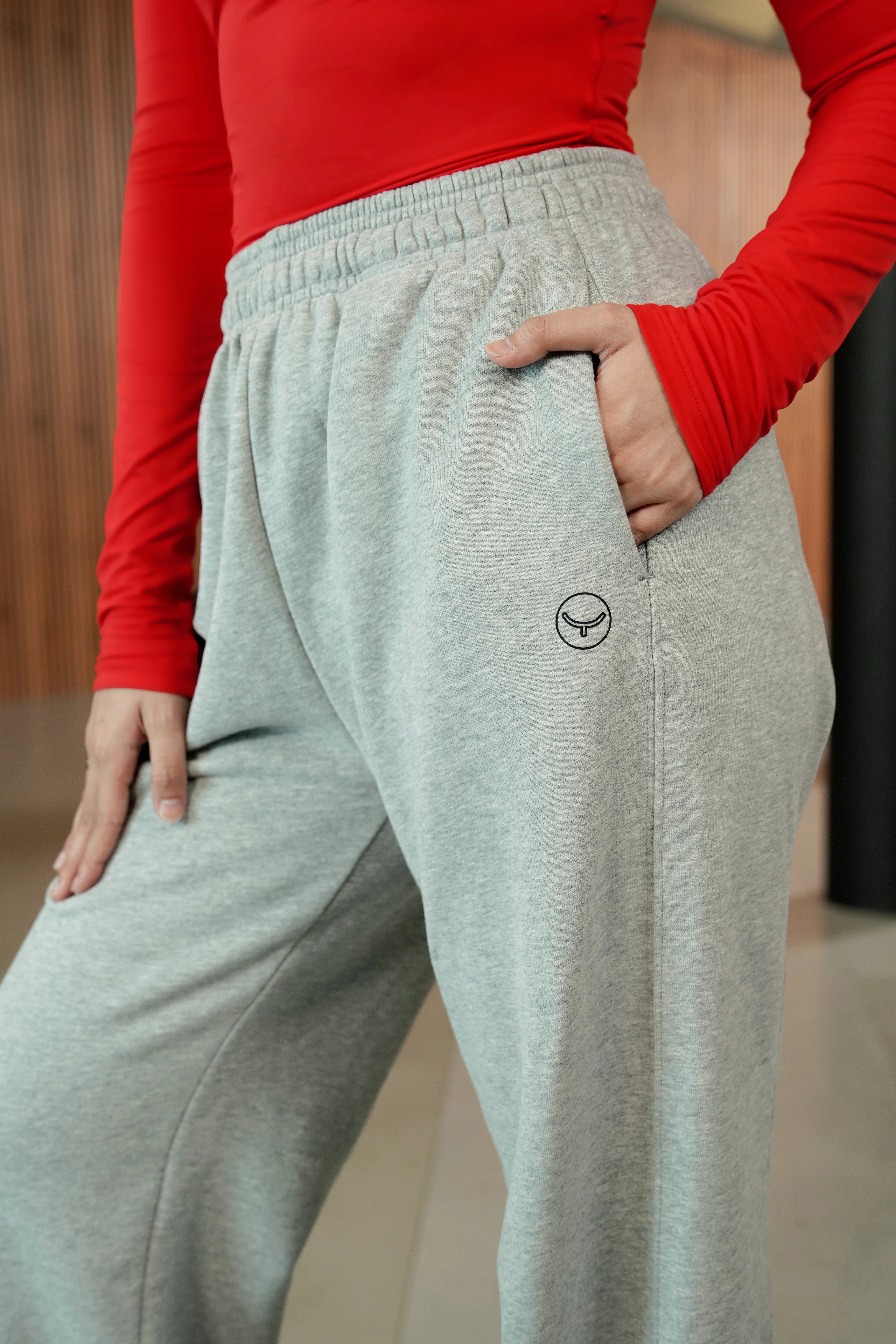 YAEL Wide Leg Sweatpants