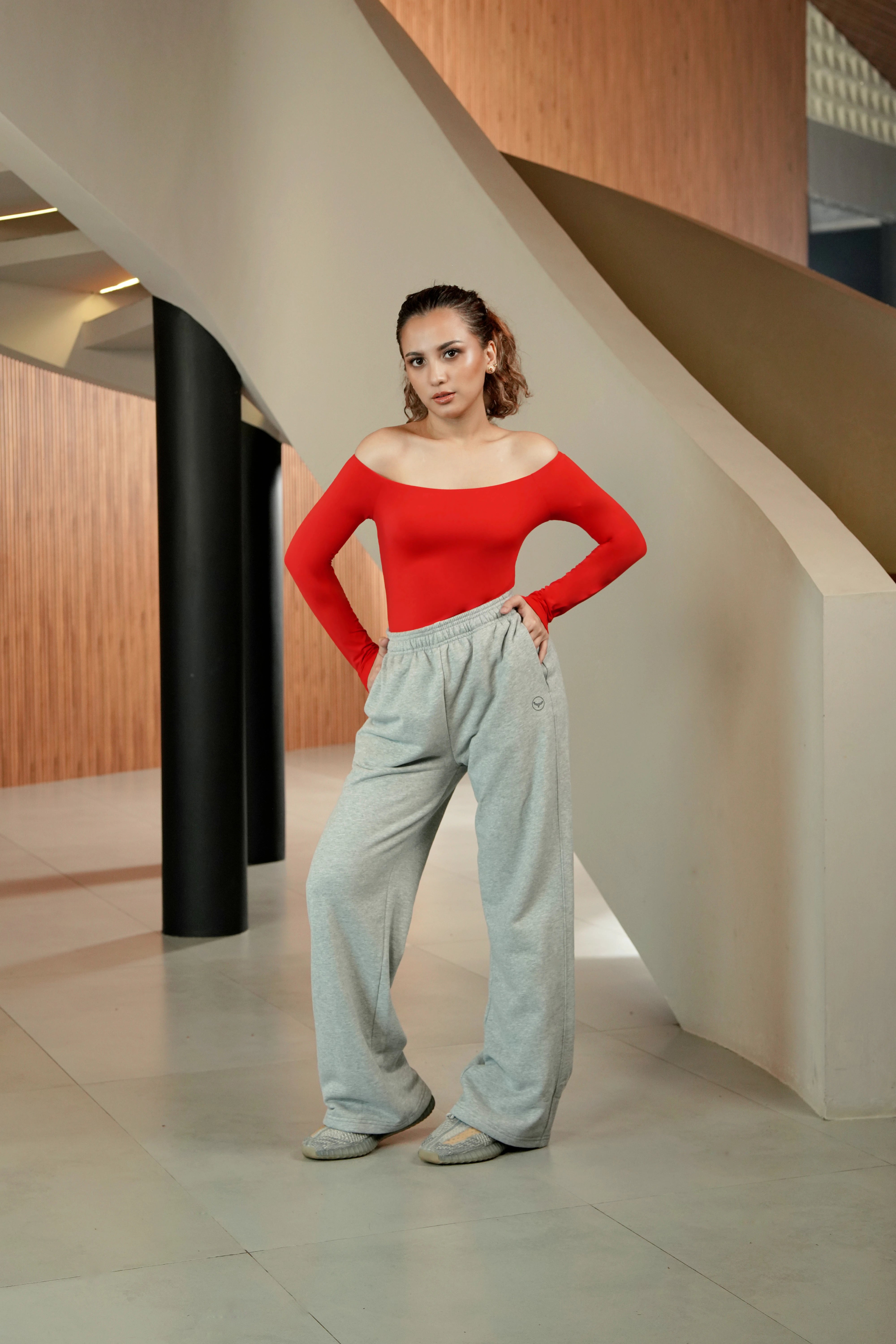 YAEL Wide Leg Sweatpants
