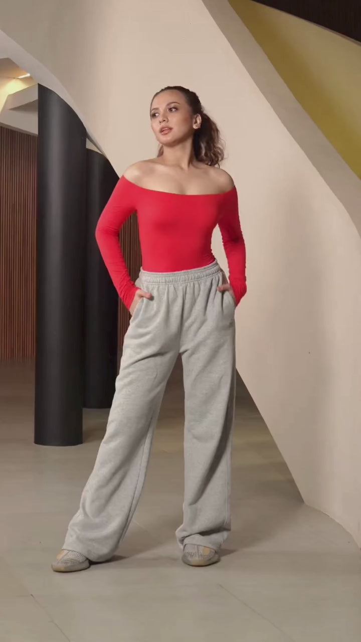 YAEL Wide Leg Sweatpants
