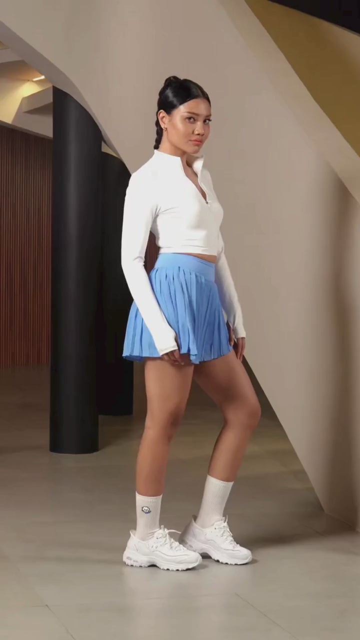 YUNA Pleated Skirt Pants